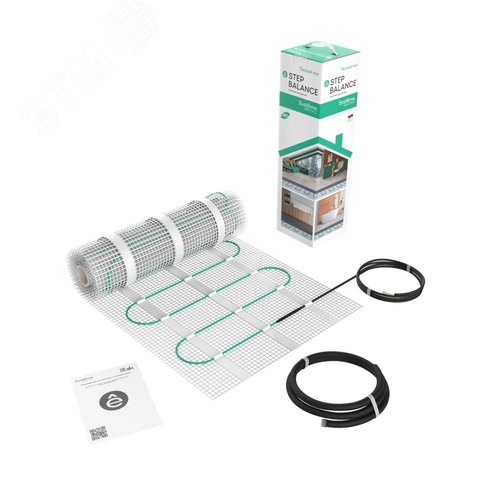 Теплый пол (мат нагревательный) STEP BALANCE SBM150020, 150 Вт/м2, 300 Вт, 2 м2 SBM150020 Systeme Electric