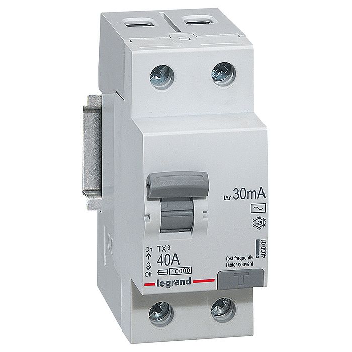 УЗО Legrand TX³ 2P 40А, 30 мА (AC), 403001