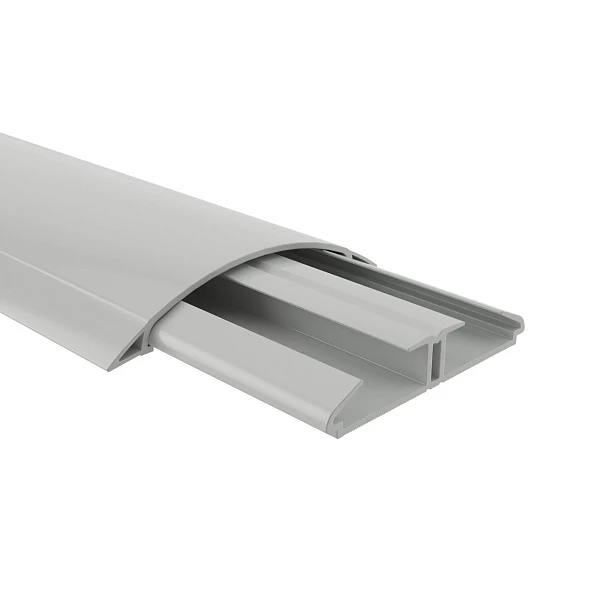Кабель-канал напольный DKC In-Liner Front CSP-F серый 75x17G