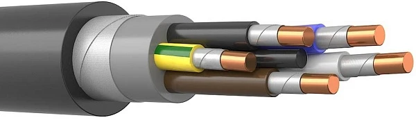 Кабель ППГнг-HF 5х4 мм²