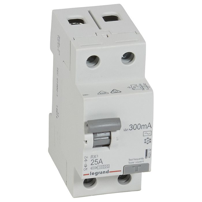 УЗО Legrand RX3 2P 25А, 300 мА (AC), 402032