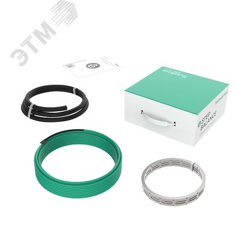 Теплый пол (секция кабельная) STEP BALANCE SBC018111, 18 Вт/м, 1998 Вт, 111 м SBC018111 Systeme Electric