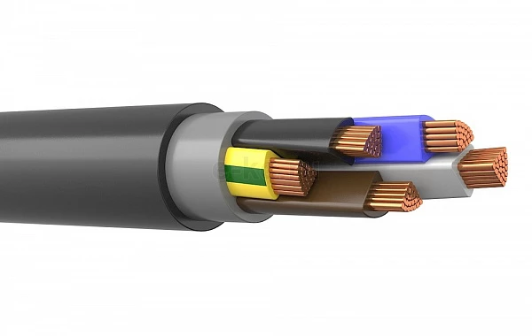 Кабель ППГнг-HF 5х95 мм²