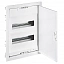 Щит в нишу Legrand Nedbox на 24 (+4) модуля (2х12) с шинами N+PE с прозрачной дверью