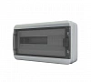 Бокс Tekfor BNK IP65 ОУ 18 мод черн./прозр.
